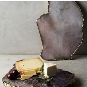 Anthropologie Amethyst Agate
Cheese Board